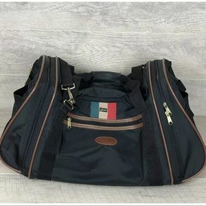SOLD VTG Lark Black Travel Duffle Bag